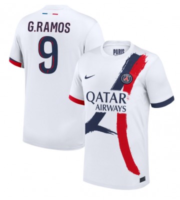 Paris Saint-Germain Goncalo Ramos #9 Segunda Equipación 2024-25 Manga Corta